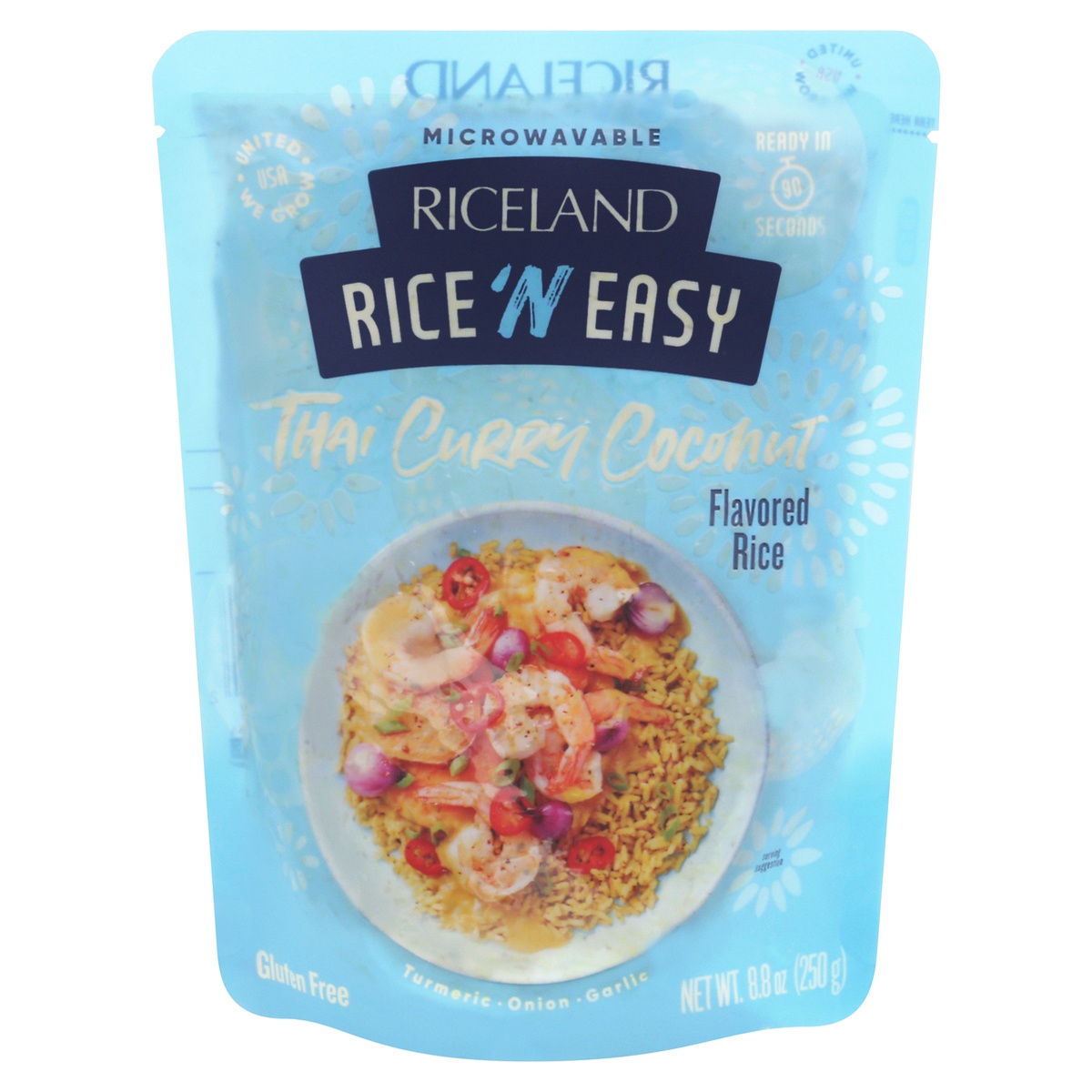 slide 1 of 1, Riceland Rice'N Easy, Thai Coconut Curry, 8.8 oz