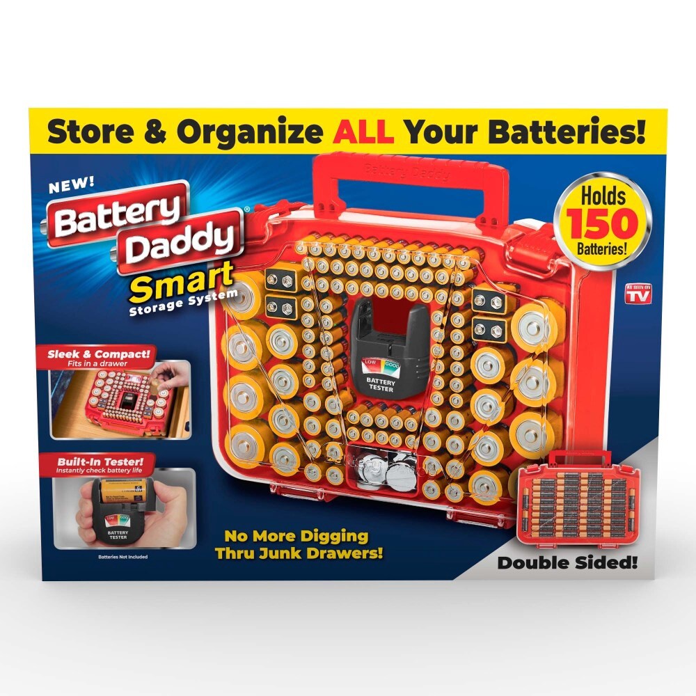 slide 1 of 1, Battery Daddy Ultra Storage System, 1 ct