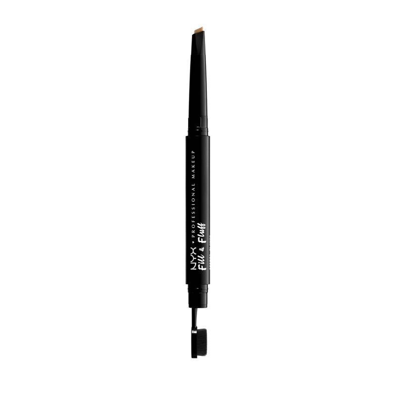 slide 1 of 8, NYX Professional Makeup Fill & Fluff Eyebrow Pomade Pencil Blonde - 0.007oz, 0.007 oz