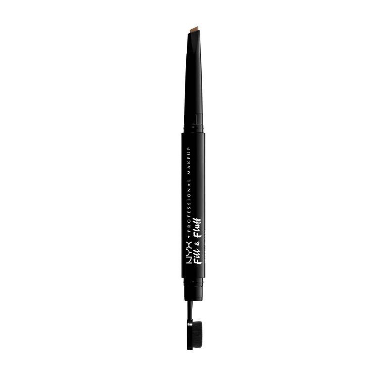 slide 1 of 6, NYX Professional Makeup Fill & Fluff Eyebrow Pomade Pencil Taupe - 0.007oz, 0.007 oz