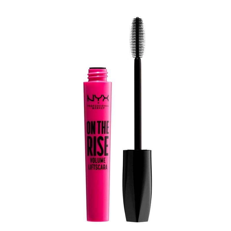 slide 1 of 5, NYX Professional Makeup On the Rise Volume Lift Mascara Black - 0.33 fl oz, 0.33 fl oz