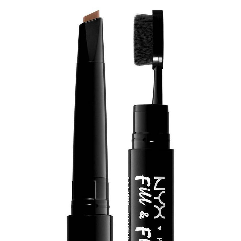 slide 2 of 8, NYX Professional Makeup Fill & Fluff Eyebrow Pomade Pencil Auburn - 0.007oz, 0.007 oz