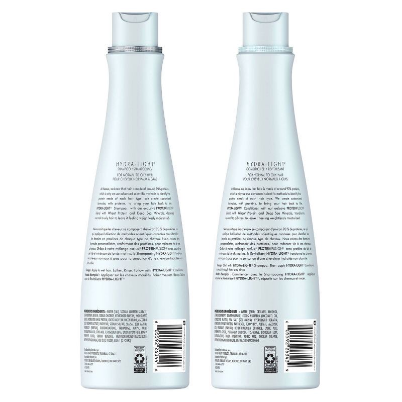 slide 2 of 6, Nexxus Hydralight Shampoo and Conditioner for Oily Hair with Wheat Protein and Deep Sea Minerals - 13.5 fl oz, 2 ct, 2 ct; 13.5 fl oz