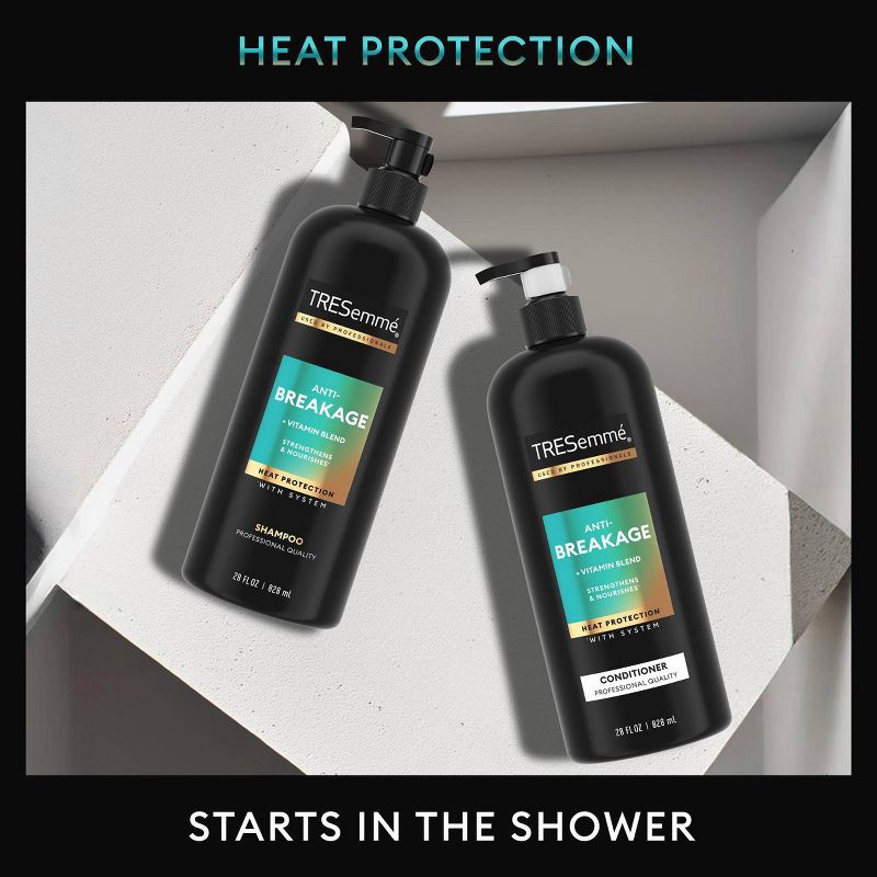 slide 2 of 6, Tresemme Anti-Breakage Shampoo & Conditioner for Brittle or Weak Hair - 56 fl oz/2pc, 56 fl oz, 2 ct