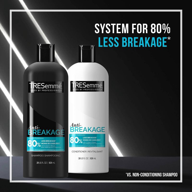 slide 5 of 9, Tresemme Anti-Breakage Shampoo & Conditioner for Brittle or Weak Hair - 56 fl oz/2pc, 56 fl oz, 2 ct