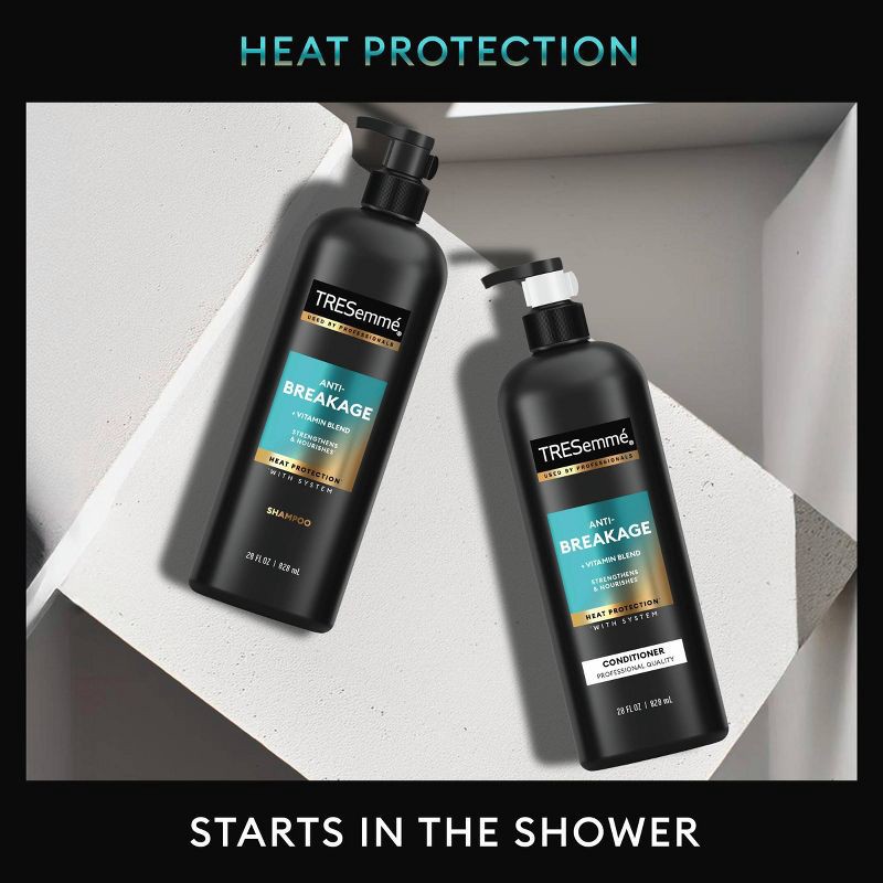 slide 7 of 10, Tresemme Anti-Breakage Shampoo & Conditioner for Brittle or Weak Hair - 56 fl oz/2pc, 56 fl oz, 2 ct