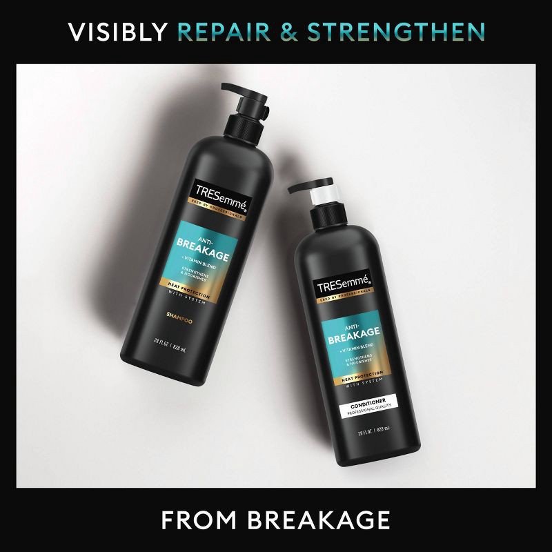 slide 8 of 10, Tresemme Anti-Breakage Shampoo & Conditioner for Brittle or Weak Hair - 56 fl oz/2pc, 56 fl oz, 2 ct