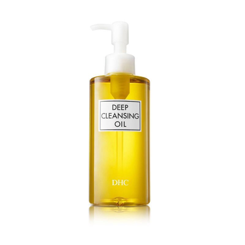 slide 1 of 8, DHC Deep Cleansing Oil Facial Make Up Remover - 6.7 fl oz: For Normal, Oily, Combination, Sensitive, Mature Skin, No Fragrance Added, 6.7 fl oz