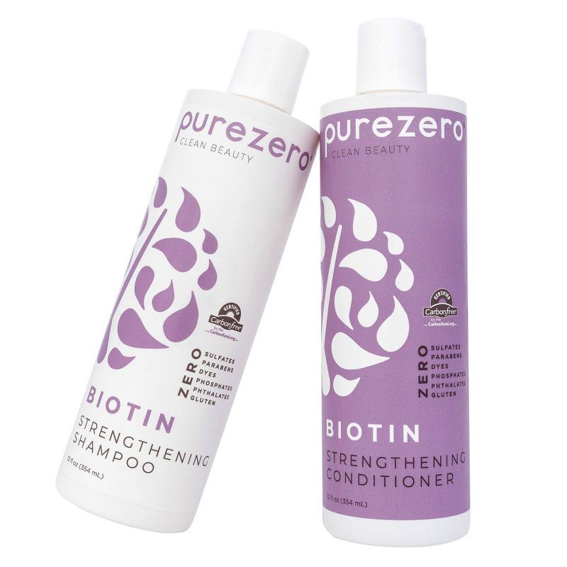 slide 3 of 4, Purezero Biotin Strengthening Shampoo - 12 fl oz, 12 fl oz