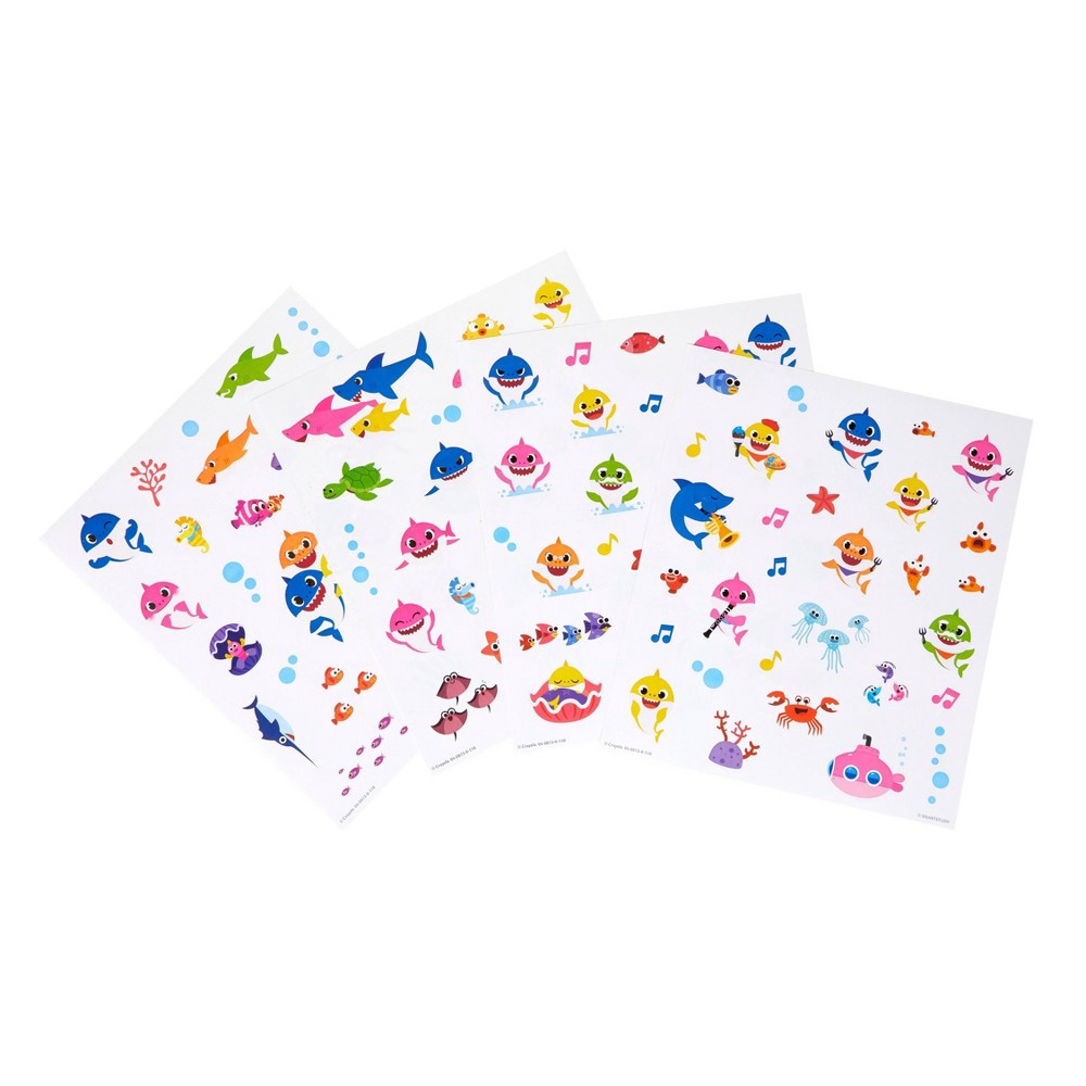 slide 5 of 5, Crayola Baby Shark Color & Sticker Book, 1 ct