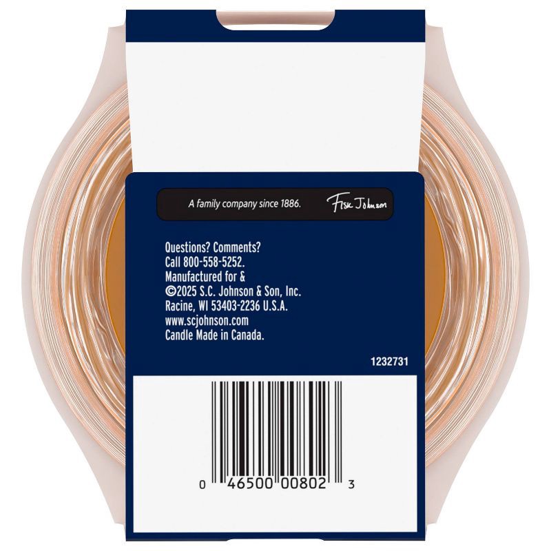 slide 14 of 15, Glade 3 Wick Scented Candle in Glass Jar - Cashmere Woods - 6.8oz, 6.8 oz