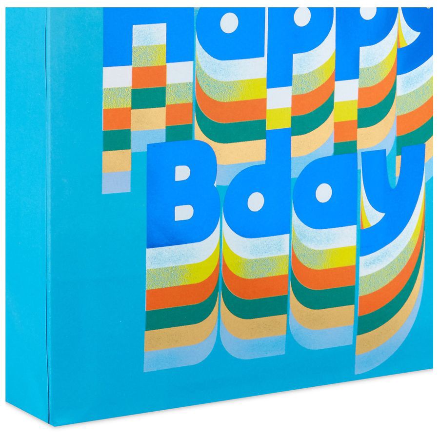 slide 2 of 4, Hallmark Birthday Gift Bag (70s Birthday), 1 ct