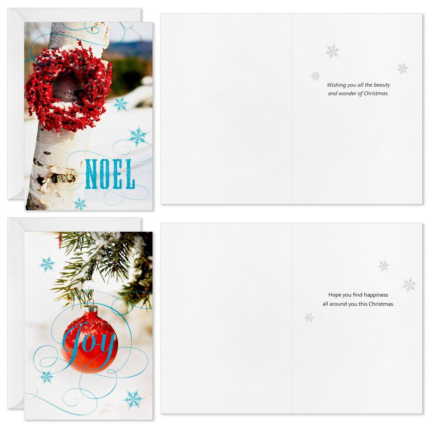 slide 3 of 4, Image Arts Snowy Nature Scenes Assorted Boxed Christmas Cards, 1 oz