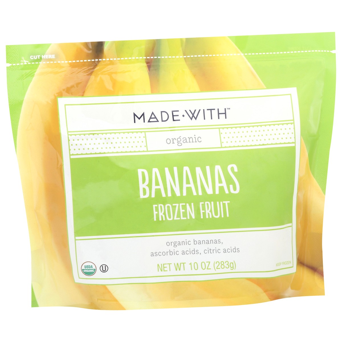 slide 3 of 14, Made With Organic Bananas Frozen Fruit 10 oz, 10 oz