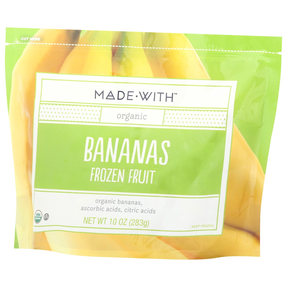 slide 13 of 14, Made With Organic Bananas Frozen Fruit 10 oz, 10 oz