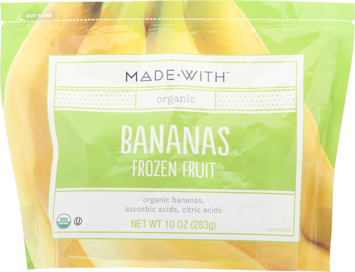 slide 14 of 14, Made With Organic Bananas Frozen Fruit 10 oz, 10 oz
