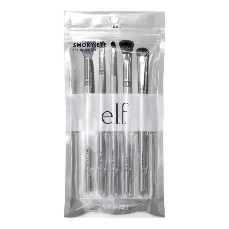 slide 2 of 4, e.l.f. Smoky Eye Brush Kit - 5pc, 5 ct