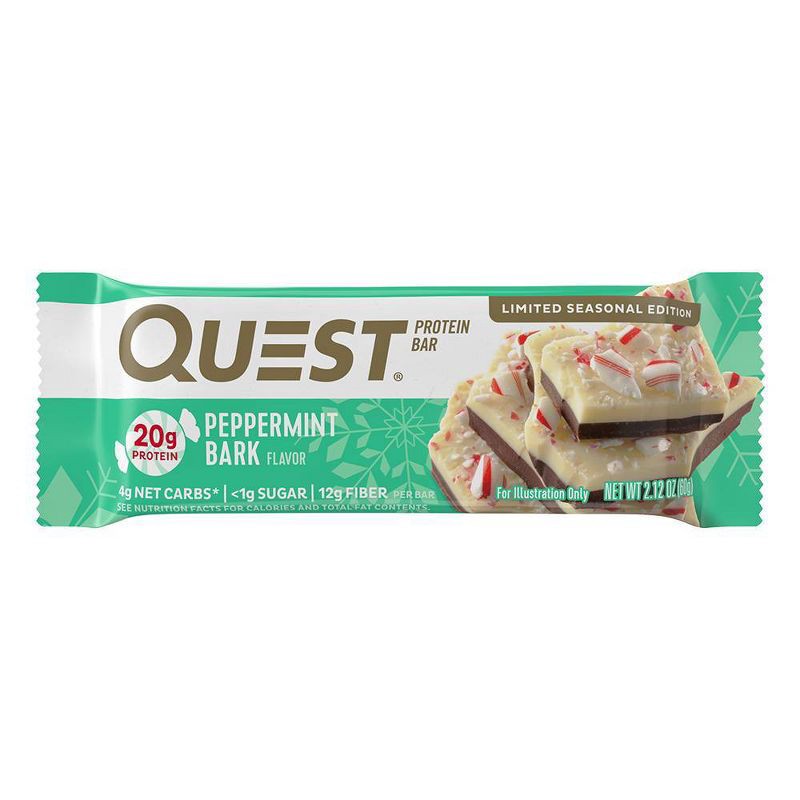 slide 6 of 7, Quest Nutrition Protein Bar - Peppermint Bark - 4ct, 4 ct