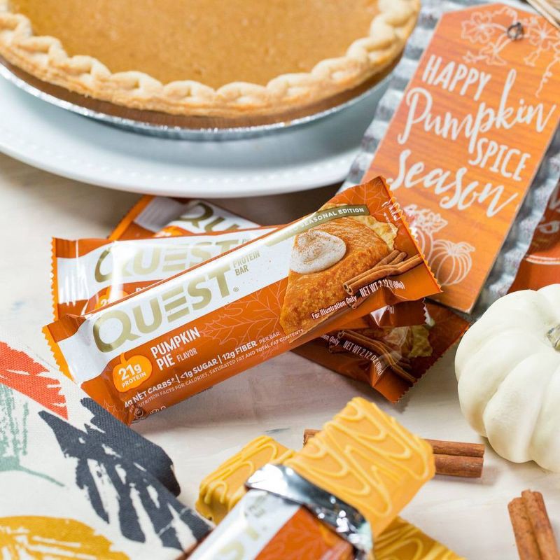 slide 2 of 7, Quest Nutrition Protein Bar - Pumpkin Pie - 4ct, 4 ct