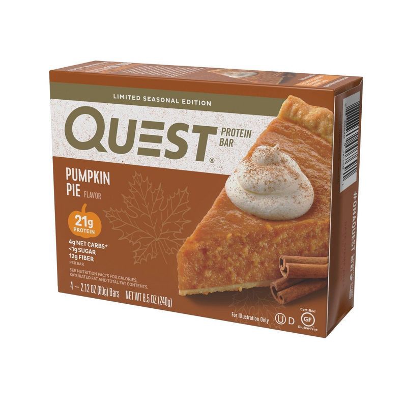 slide 1 of 7, Quest Nutrition Quest Protein Bar - Pumpkin Pie - 4ct, 4 ct