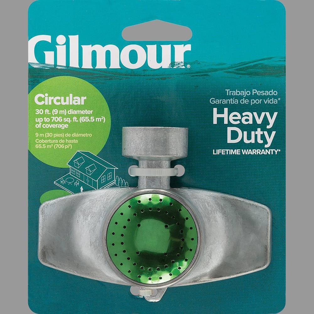 slide 3 of 3, Gilmour 60 Spot Circle Sprinkler - Green, 1 ct