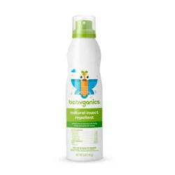 Babyganics Insect Repellent Continuous Spray 5 oz: DEET-Free, Skin-Safe for Children, Repels Mosquitoes & Gnats