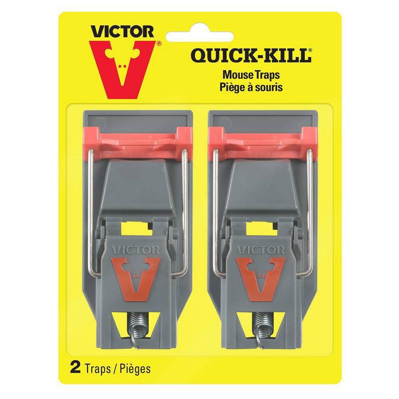 2pk Quick Kill Mouse Trap - Victor 2 ct