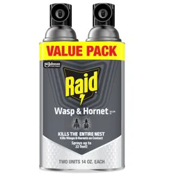 Raid Wasp and Hornet Spray - 2ct/14oz each