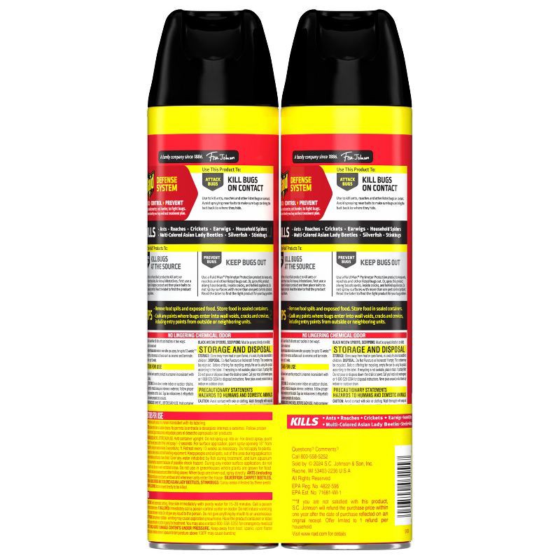 slide 3 of 13, Raid Ant & Roach Killer - 20 oz/Twin Pack, 20 oz
