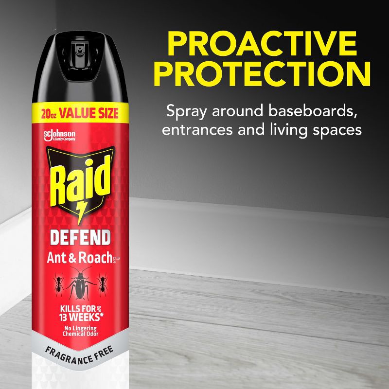 slide 6 of 13, Raid Ant & Roach Killer - 20 oz/Twin Pack, 20 oz