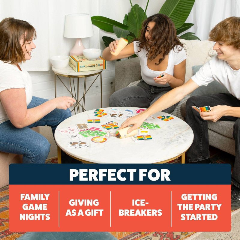 slide 7 of 7, Throw Throw Burrito by Exploding Kittens - A Dodgeball Card Game: Quick 15-Minute Party Fun with 2-6 Players, 1 ct