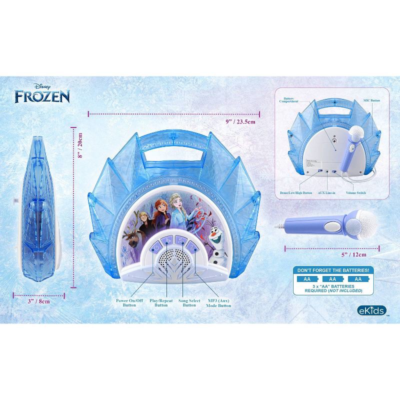 slide 4 of 9, Disney Frozen 2 Sing-Along Boombox, 1 ct