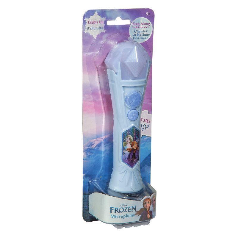 slide 9 of 9, Disney Frozen Pretend Toy Microphone, 1 ct