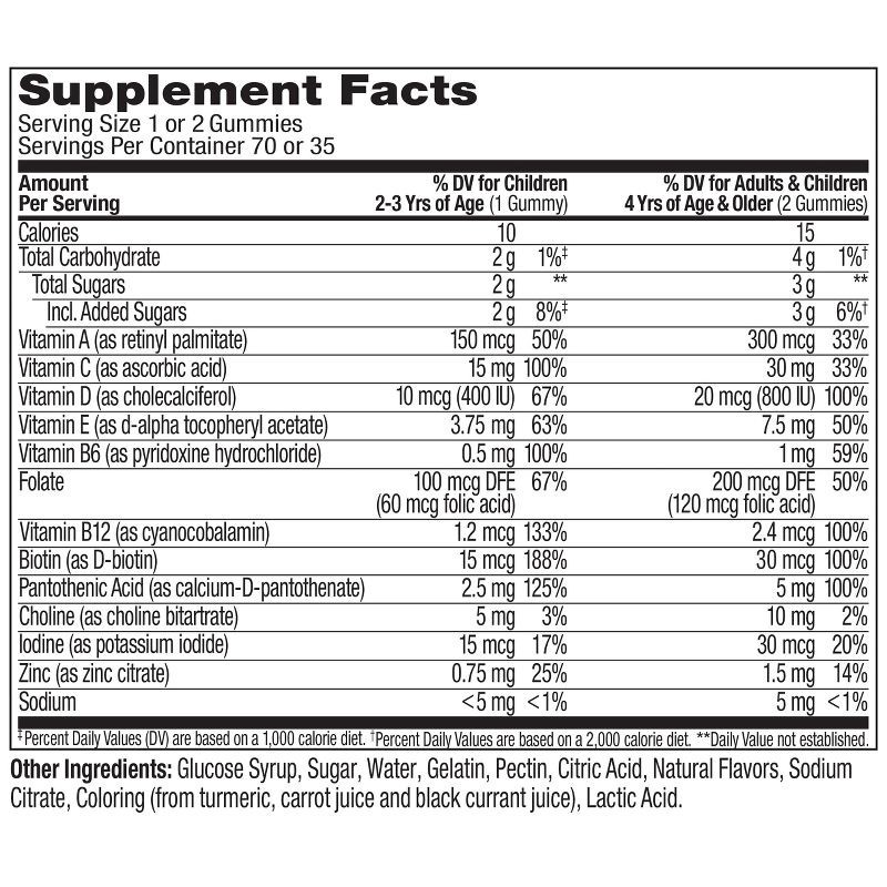 slide 6 of 9, OLLY Kids' Multivitamin Gummy Worms - 70ct, 70 ct