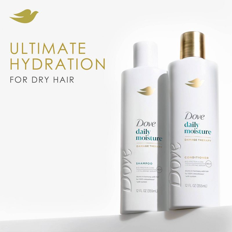 slide 2 of 11, Dove Beauty Daily Moisture Shampoo & Conditioner Set - 12 fl oz/ 2ct, 12 fl oz, 2 ct