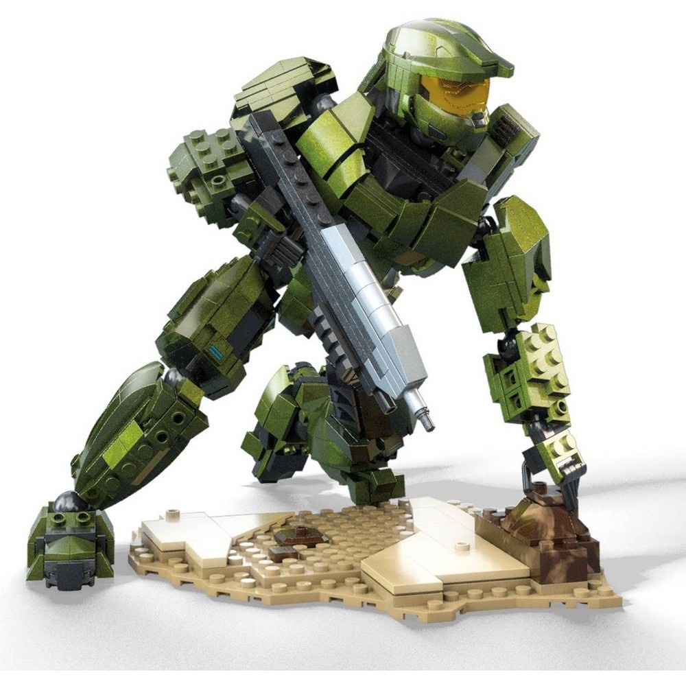 slide 2 of 6, Mega Construx HALO Master Chief Construction Set, 1 ct