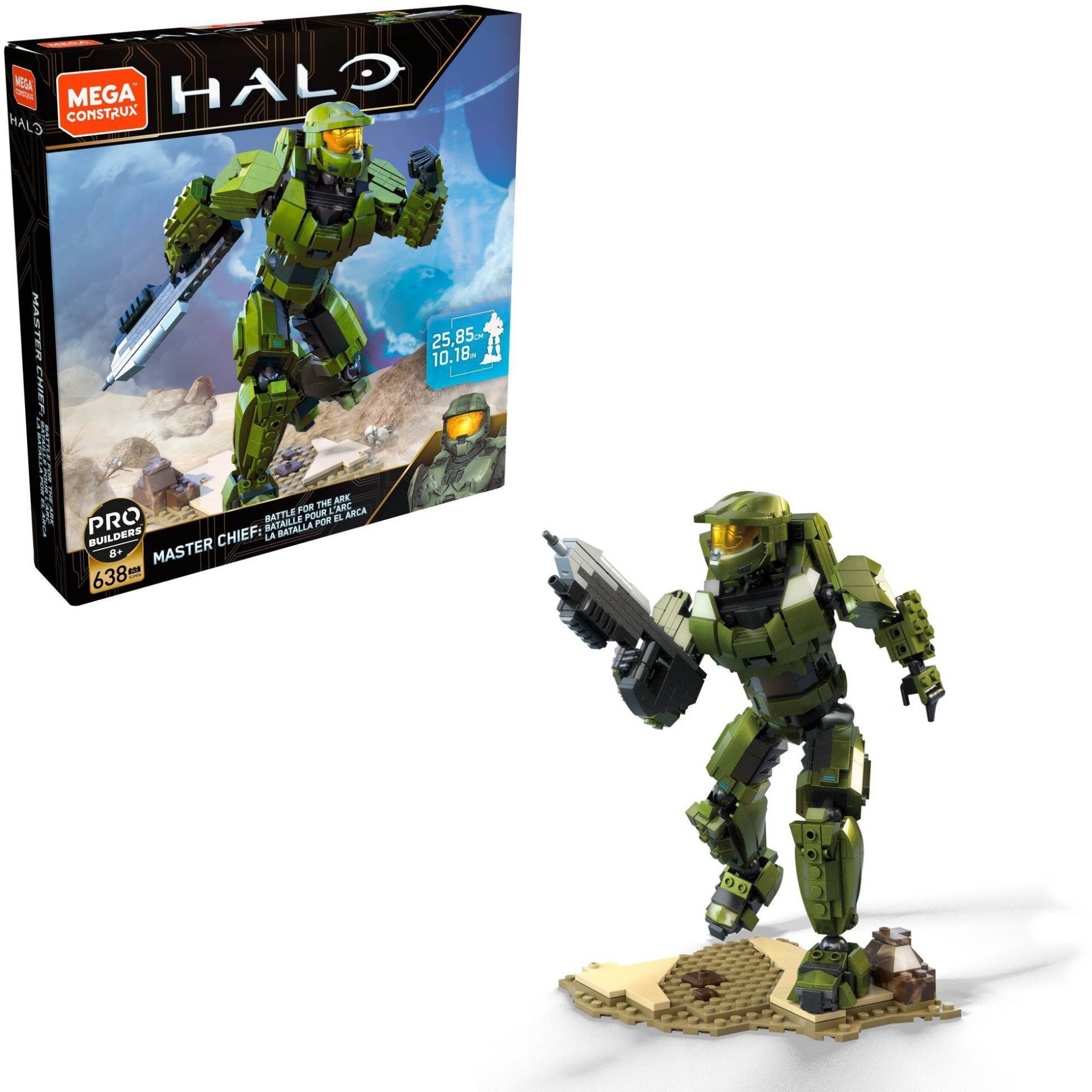 slide 1 of 6, Mega Construx HALO Master Chief Construction Set, 1 ct