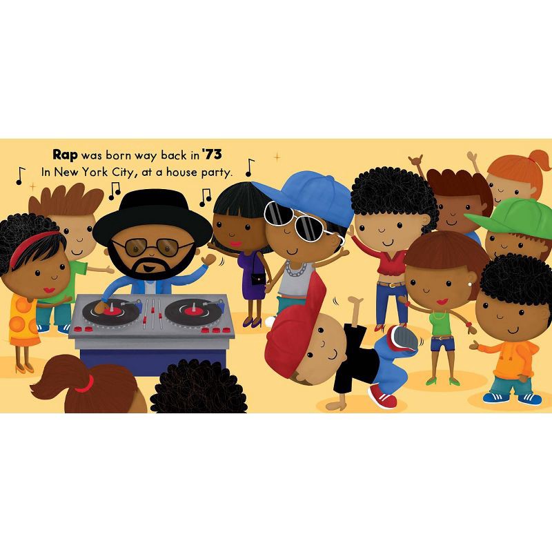 slide 3 of 5, Silver Dolphin Story of Rap - (Board Book), 1 ct