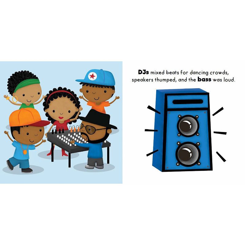 slide 4 of 5, Silver Dolphin Story of Rap - (Board Book), 1 ct