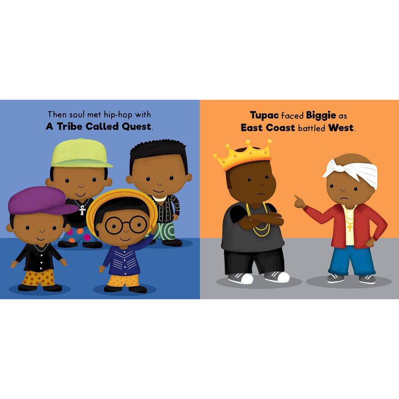slide 5 of 5, Silver Dolphin Story of Rap - (Board Book), 1 ct