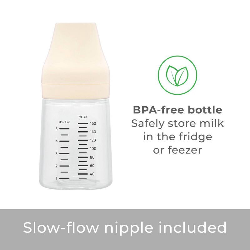 slide 2 of 6, Spectra Breast Pump Premium Accessory Kit with 28mm Breast Flange, Replacement Parts and Bottle, 1 ct