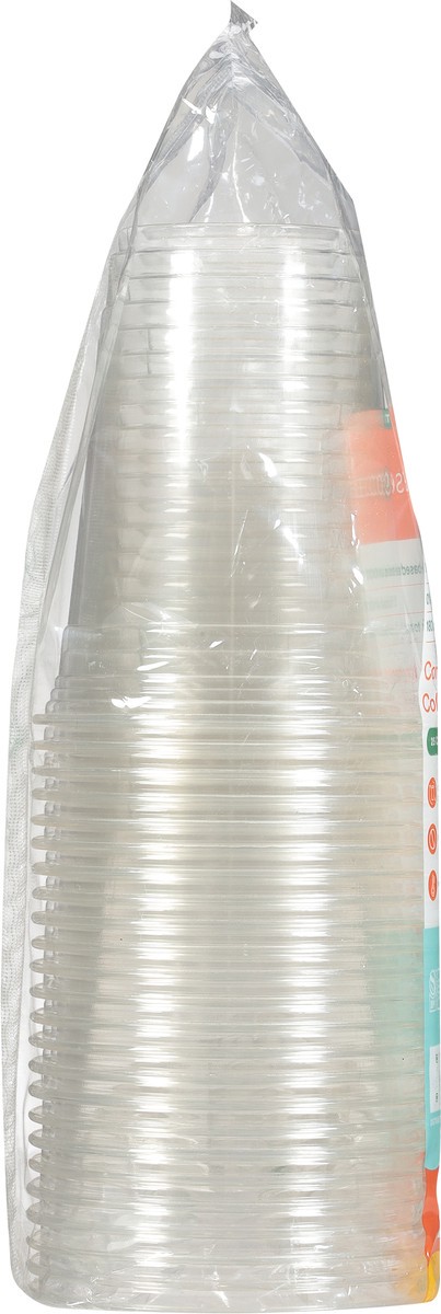 slide 5 of 9, Eco Soul 16 OZ Compostable Cold Cups 25 ea, 25 ct