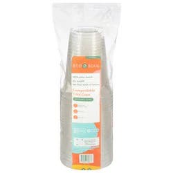 Eco Soul 16 OZ Compostable Cold Cups 25 ea