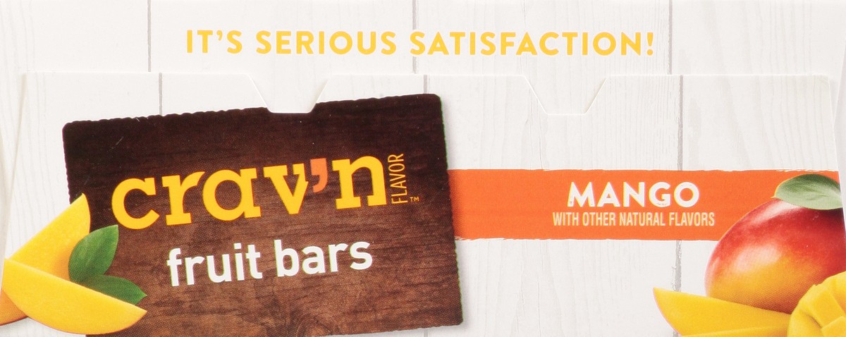 slide 9 of 9, Crav'n Flavor Mango Flavored Fruit Bars 6 ea, 6 ct