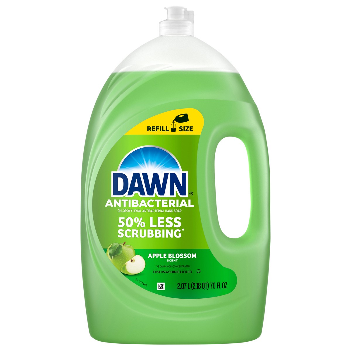 slide 1 of 1, Dawn Ultra Antibacterial Hand Soap, Apple Blossom, 70 Fl Oz, 70 fl oz