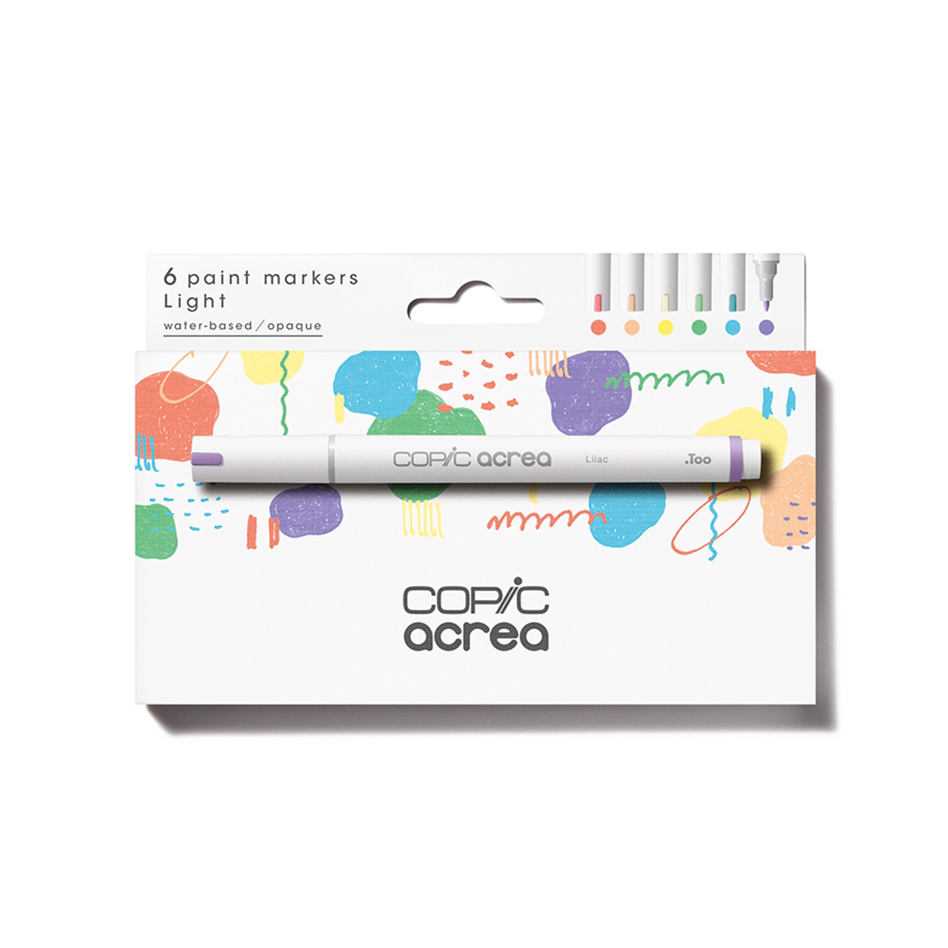 slide 5 of 5, Copic Acrea Light Marker Set, 0.8 mm
