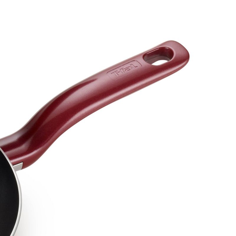 slide 3 of 8, T-fal 2pc Frying Pan Set, Simply Cook Nonstick Cookware Red, 2 ct