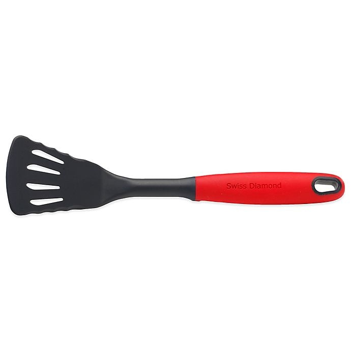 slide 1 of 3, Swiss Diamond Silicone Turner Spatula, 1 ct