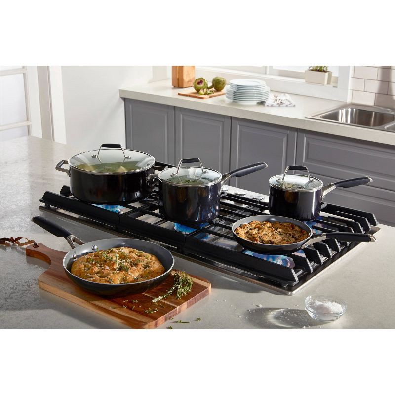 Select by Calphalon 8pc Oil Infused Ceramic Cookware Set 8 ct