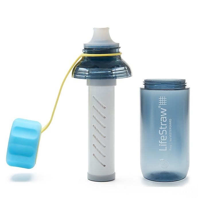 slide 3 of 4, LifeStraw Play Water Bottle with Lead Reduction - Grey, 10 oz